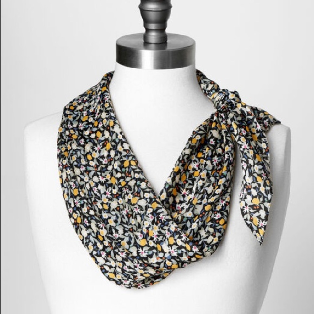 Citrus Ditsy Print Scarf